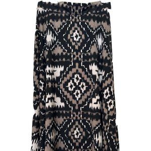 INC NEW Women's print Pull On Maxi Skirt 37inches No Slit Great For All Season
